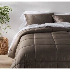 King/California King Rayon from Bamboo Comforter Set Fig - Casaluna NEW